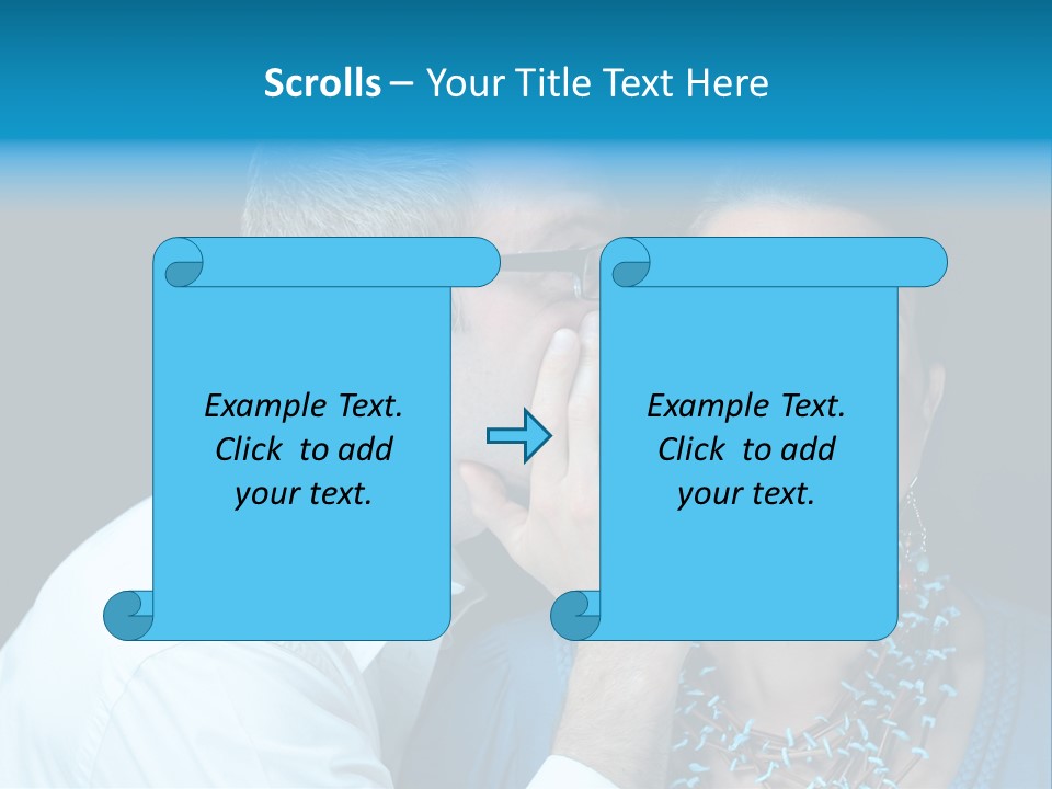 Juicy Woman Office PowerPoint Template