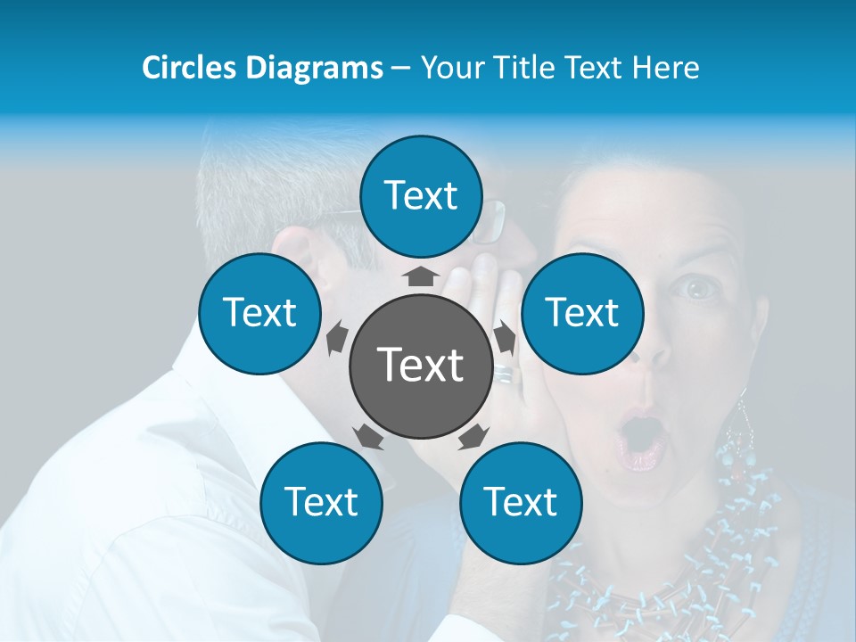 Juicy Woman Office PowerPoint Template