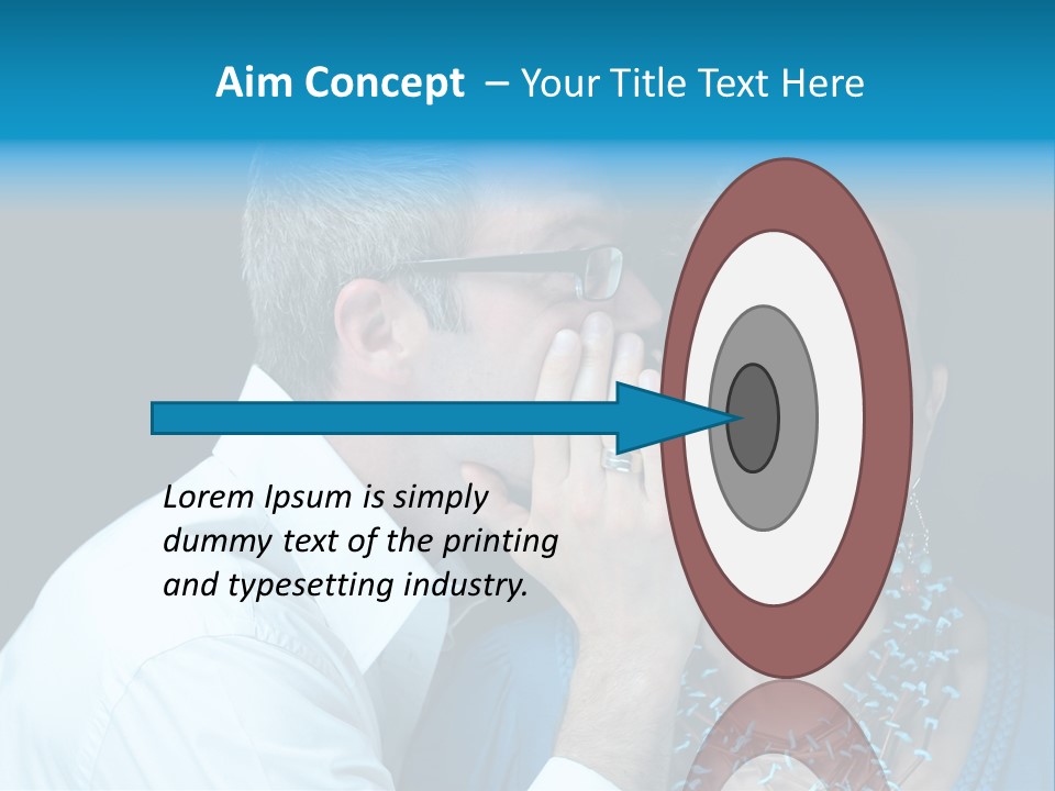 Juicy Woman Office PowerPoint Template