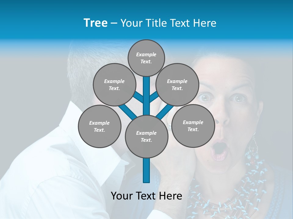 Juicy Woman Office PowerPoint Template