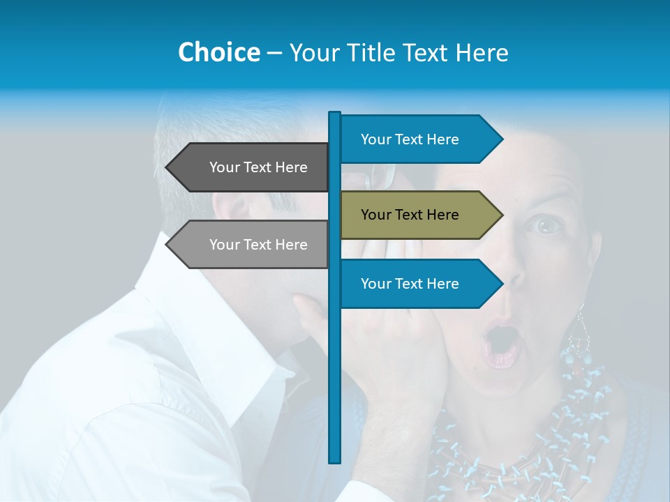 Juicy Woman Office PowerPoint Template