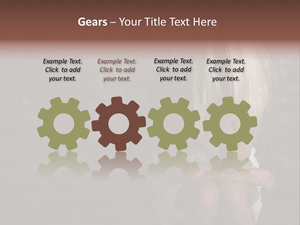 School Obedient Kid PowerPoint Template