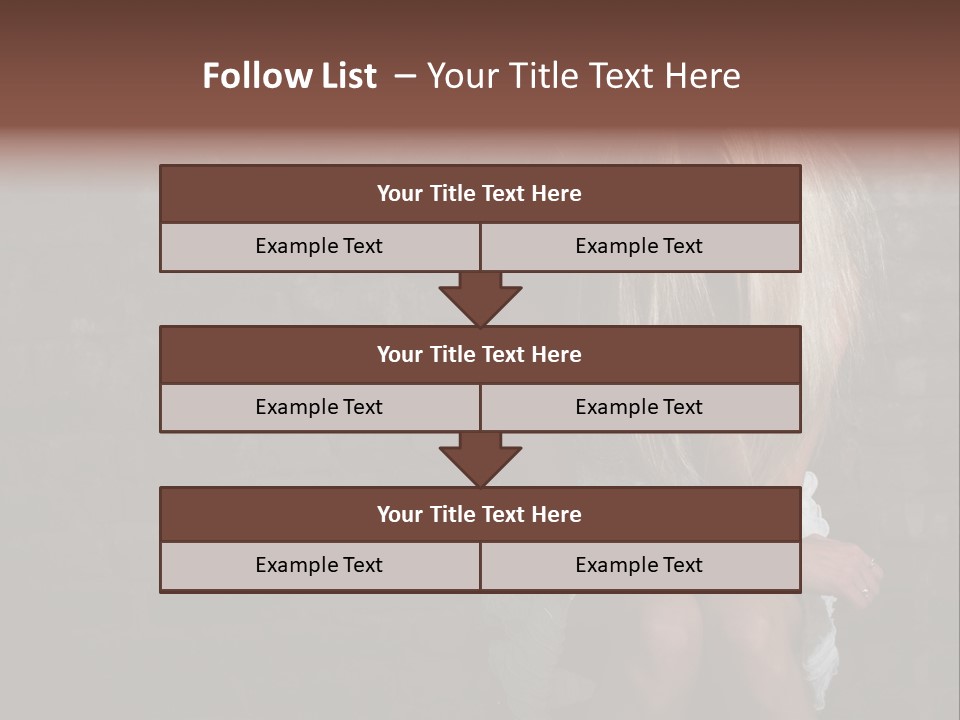 School Obedient Kid PowerPoint Template