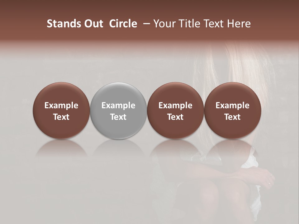 School Obedient Kid PowerPoint Template