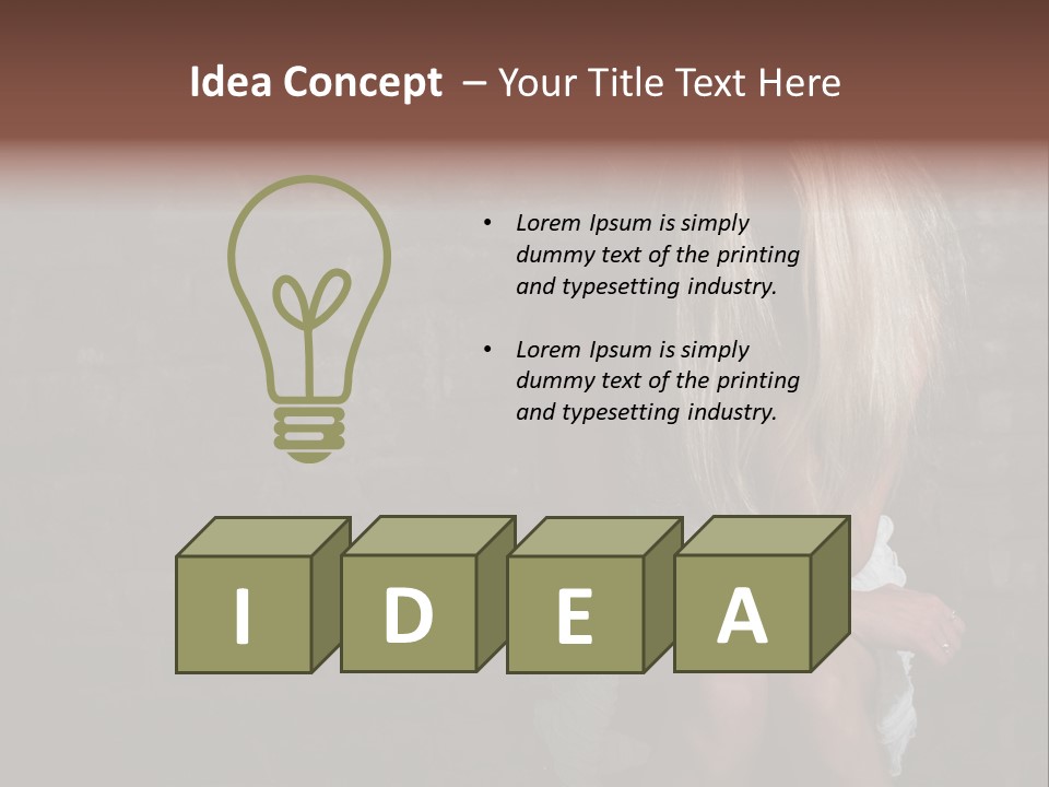 School Obedient Kid PowerPoint Template