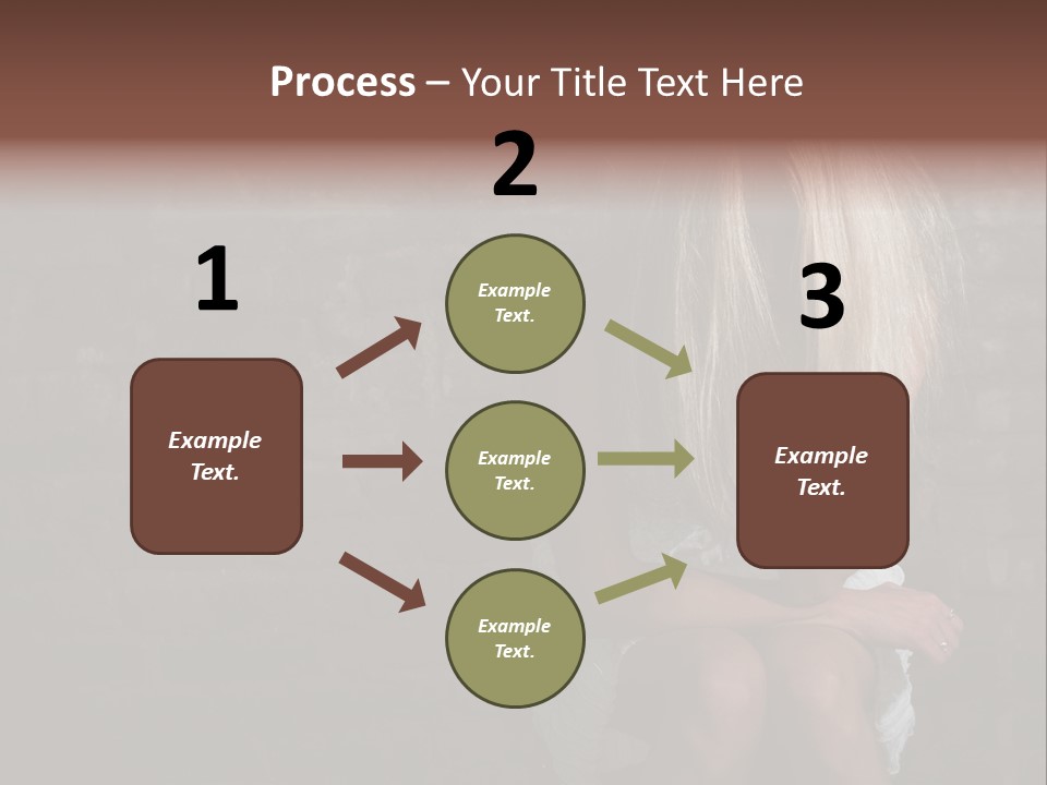 School Obedient Kid PowerPoint Template