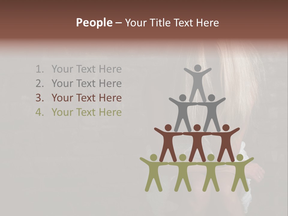 School Obedient Kid PowerPoint Template