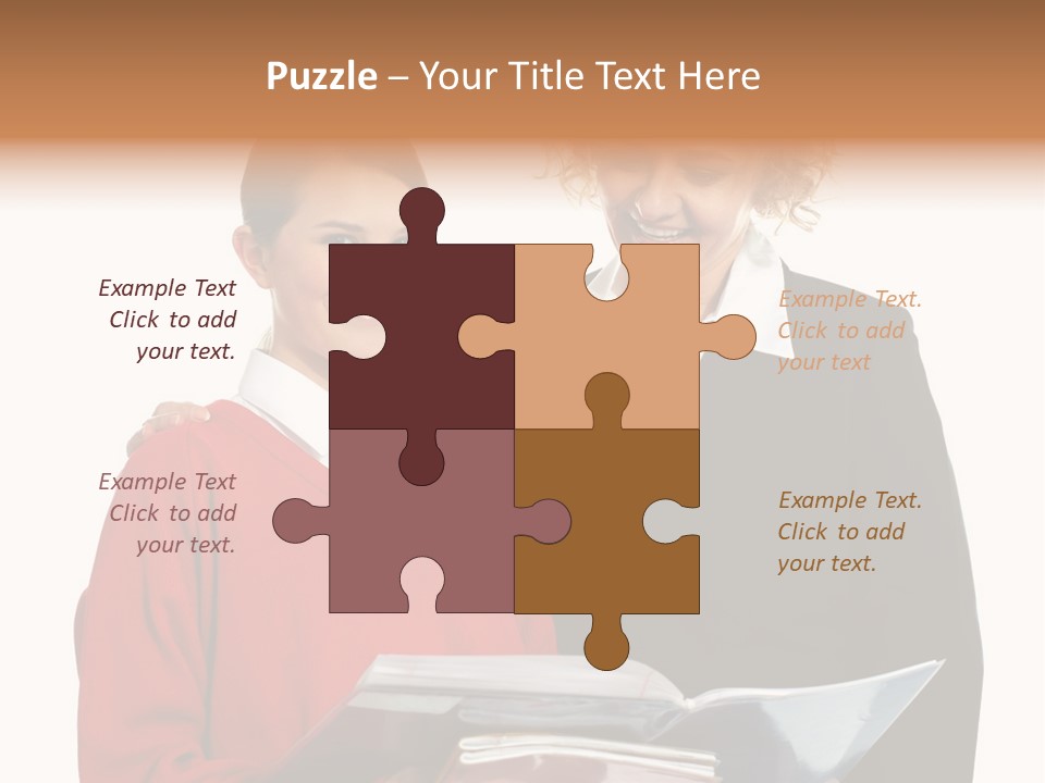 School Obedient Kid PowerPoint Template