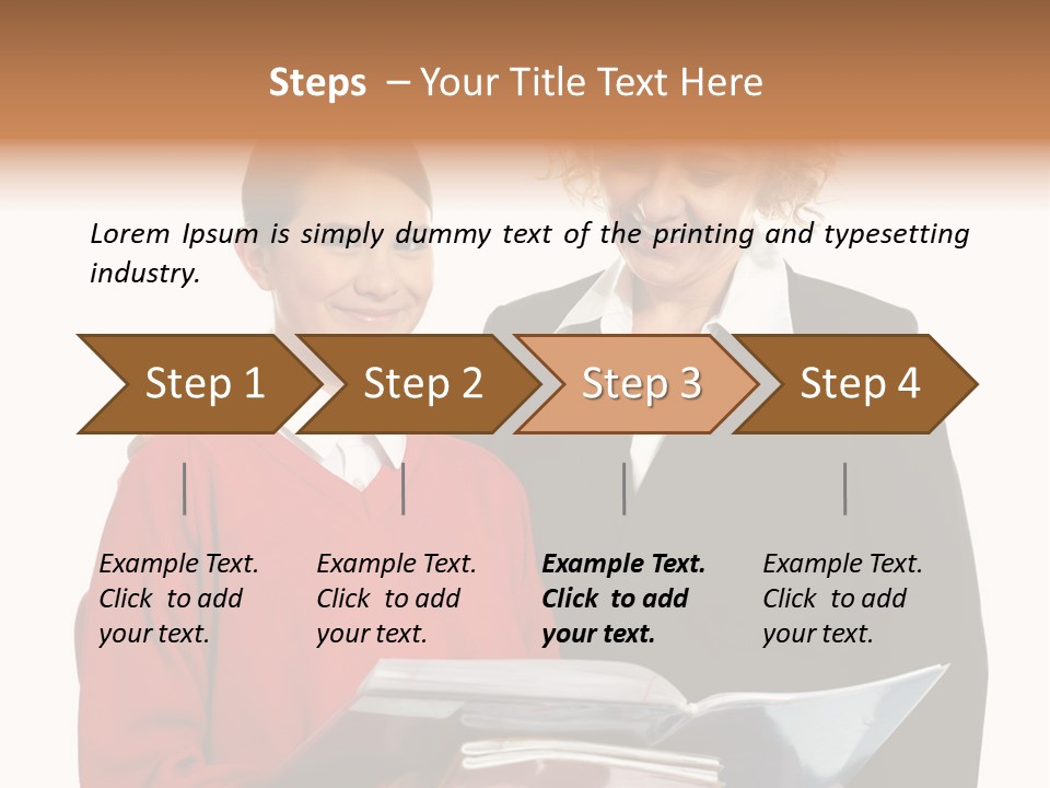 School Obedient Kid PowerPoint Template
