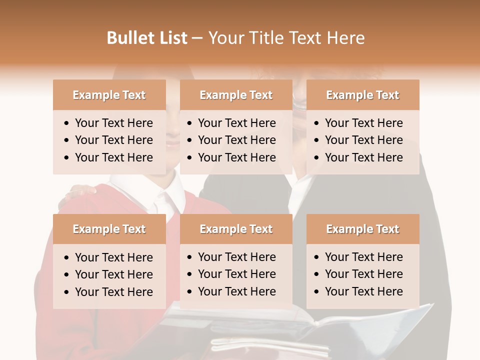 School Obedient Kid PowerPoint Template