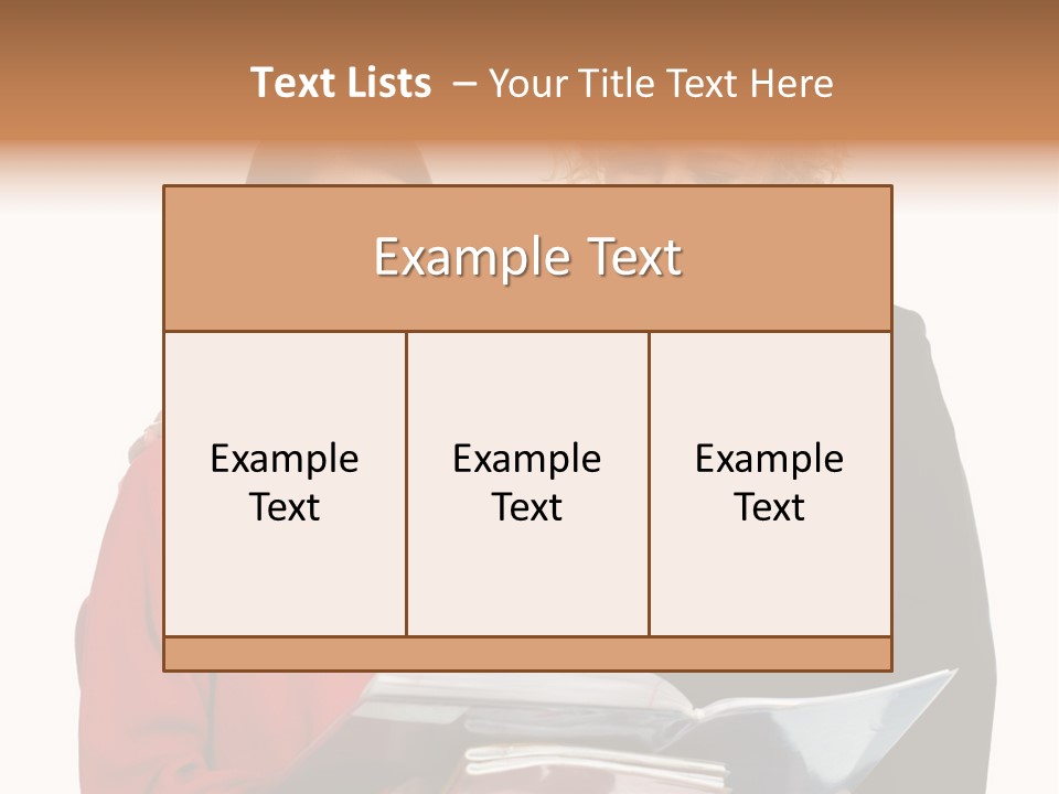 School Obedient Kid PowerPoint Template