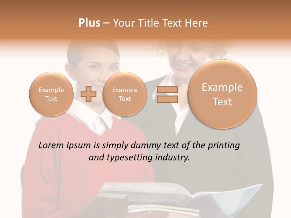 School Obedient Kid PowerPoint Template