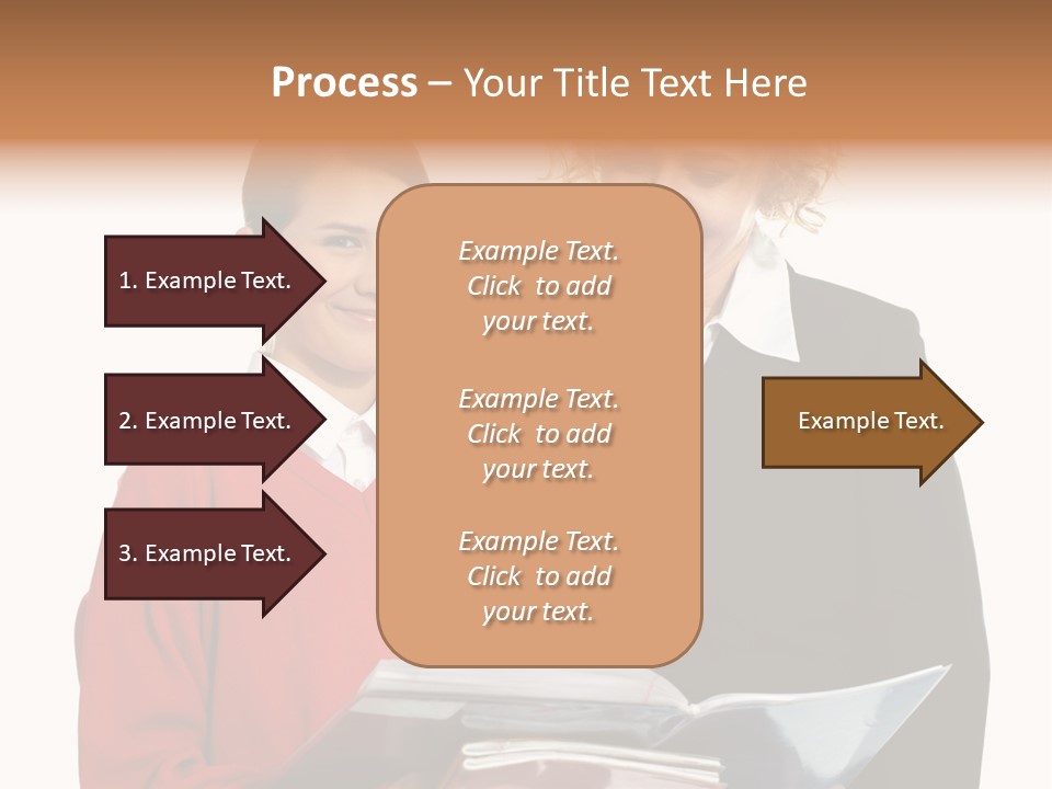 School Obedient Kid PowerPoint Template