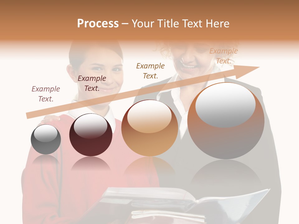 School Obedient Kid PowerPoint Template