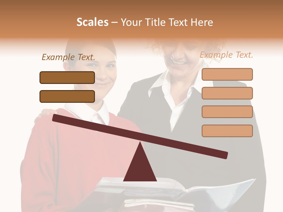 School Obedient Kid PowerPoint Template