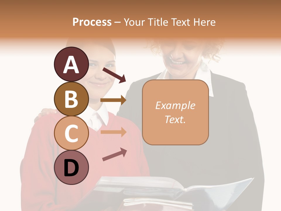 School Obedient Kid PowerPoint Template