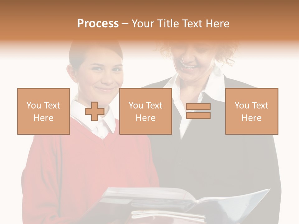 School Obedient Kid PowerPoint Template