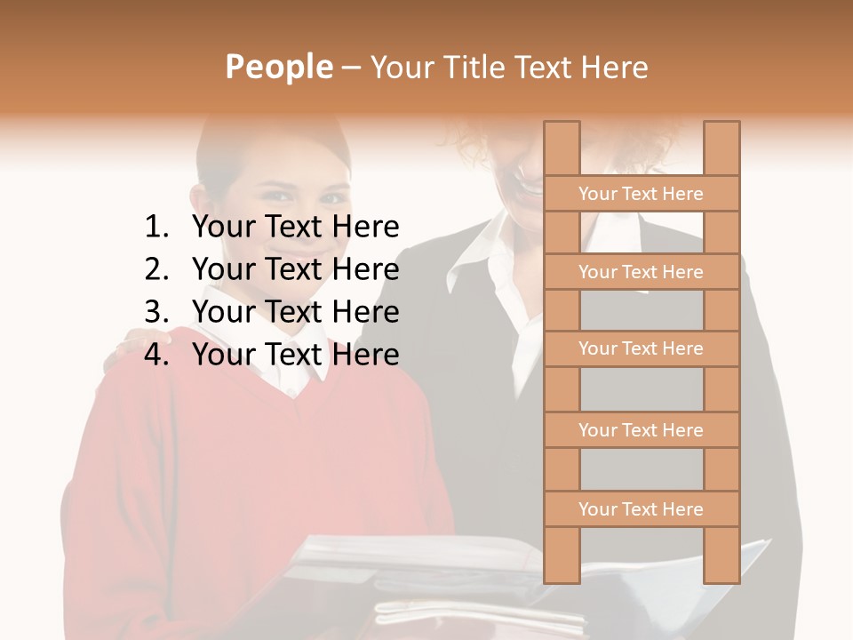 School Obedient Kid PowerPoint Template