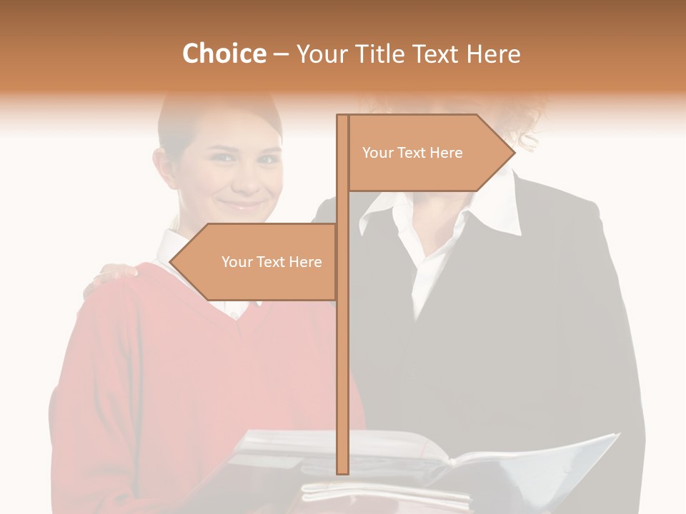 School Obedient Kid PowerPoint Template