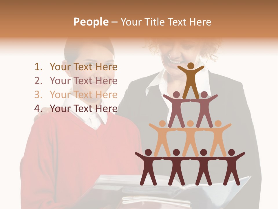 School Obedient Kid PowerPoint Template