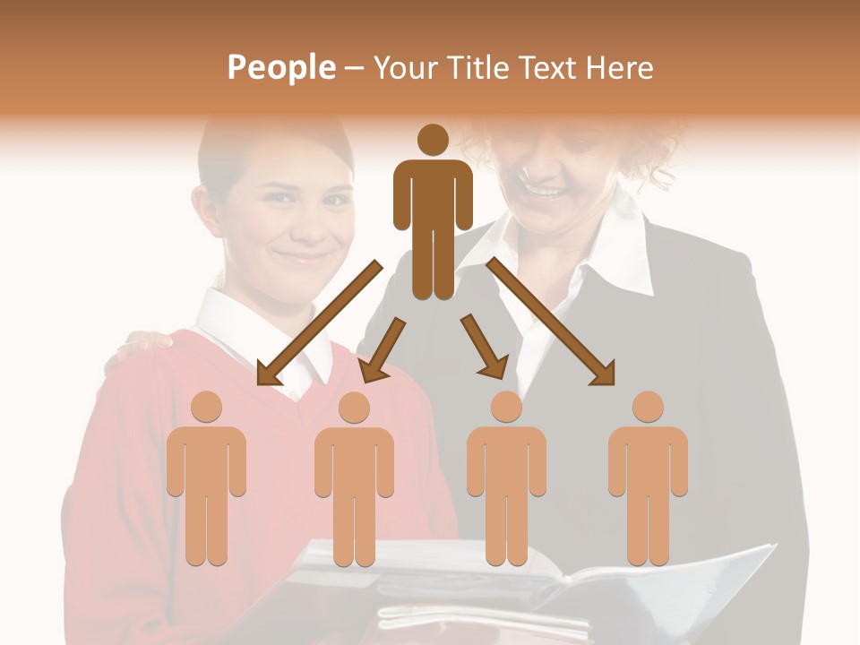 School Obedient Kid PowerPoint Template