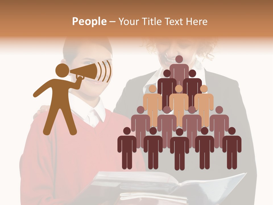 School Obedient Kid PowerPoint Template