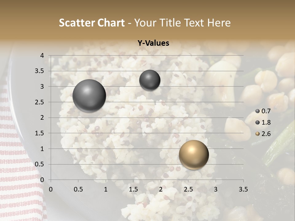Vegetable Legumes Chick Peas PowerPoint Template