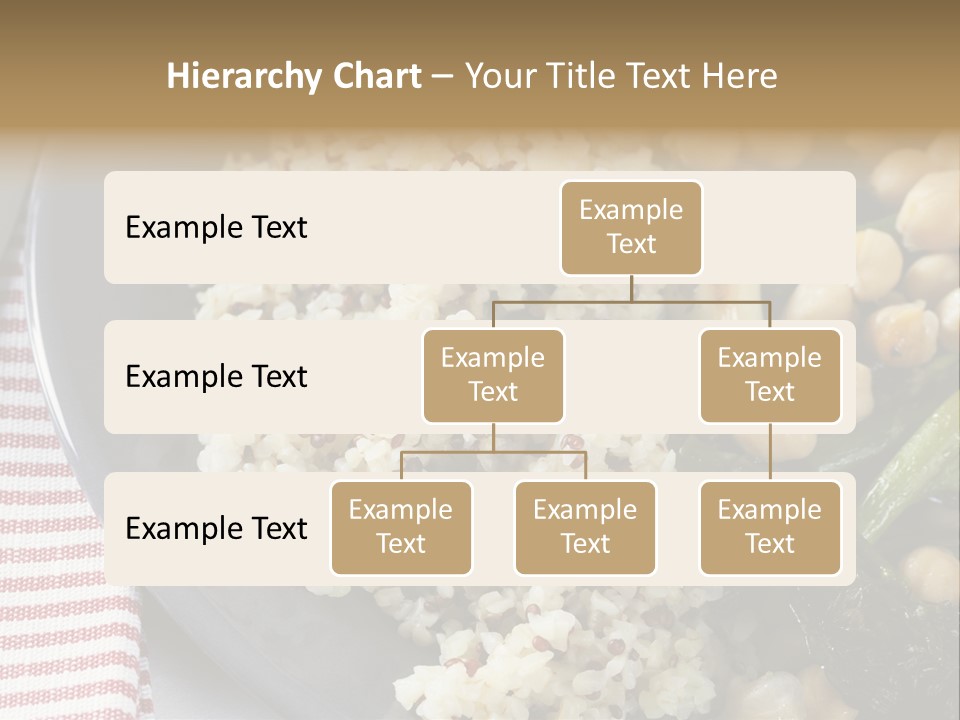 Vegetable Legumes Chick Peas PowerPoint Template