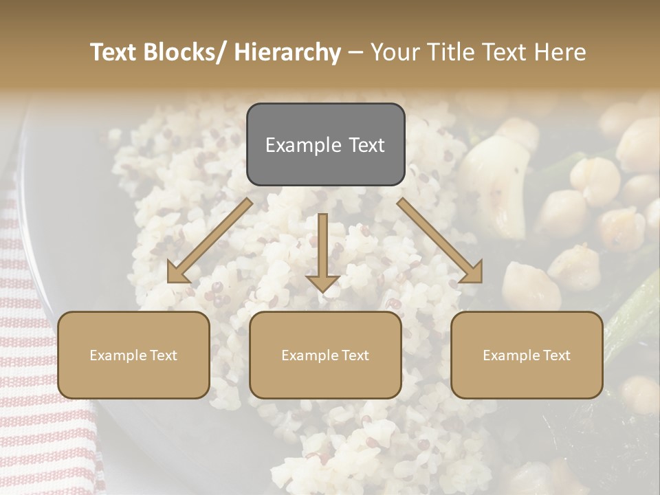 Vegetable Legumes Chick Peas PowerPoint Template