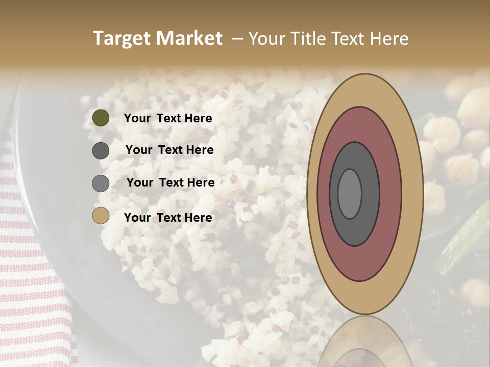 Vegetable Legumes Chick Peas PowerPoint Template