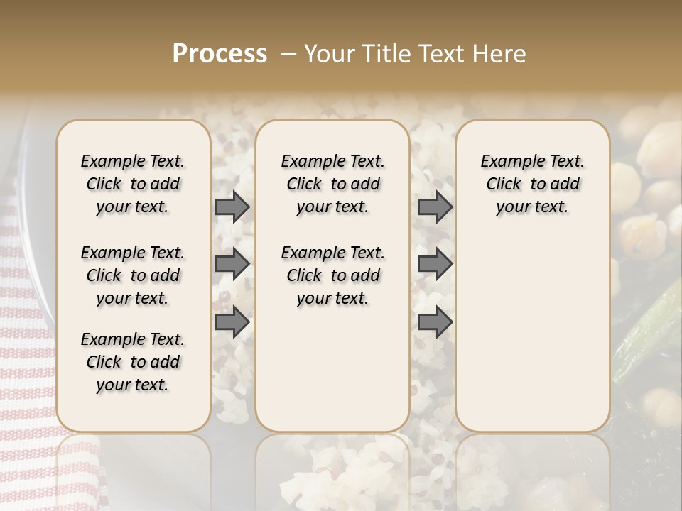 Vegetable Legumes Chick Peas PowerPoint Template