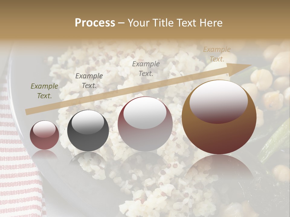 Vegetable Legumes Chick Peas PowerPoint Template