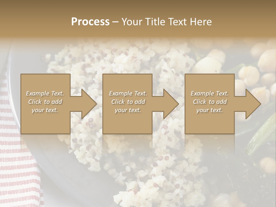 Vegetable Legumes Chick Peas PowerPoint Template