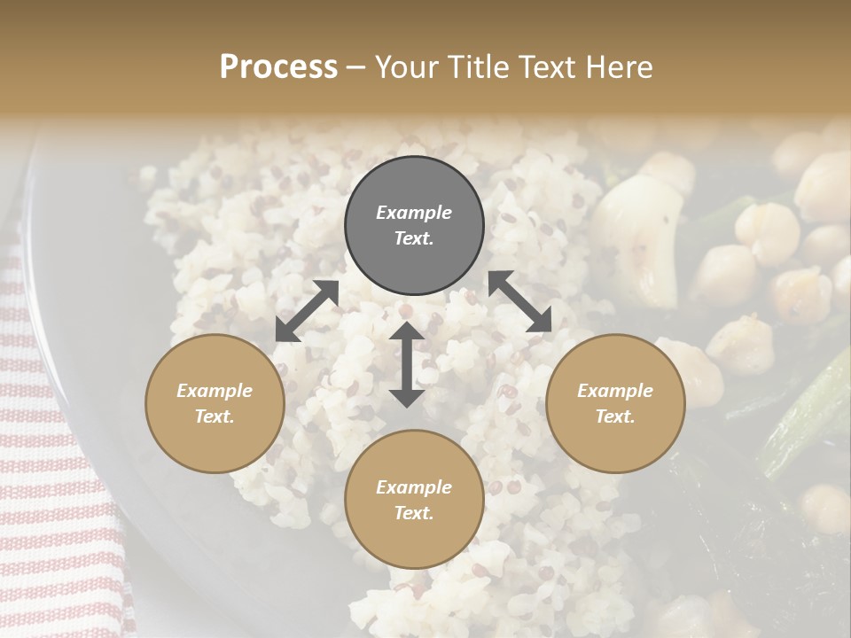 Vegetable Legumes Chick Peas PowerPoint Template