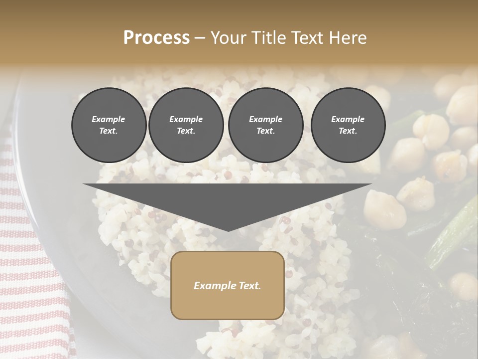 Vegetable Legumes Chick Peas PowerPoint Template