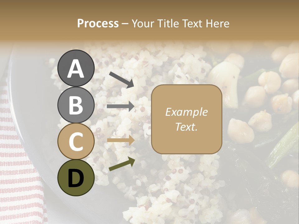 Vegetable Legumes Chick Peas PowerPoint Template