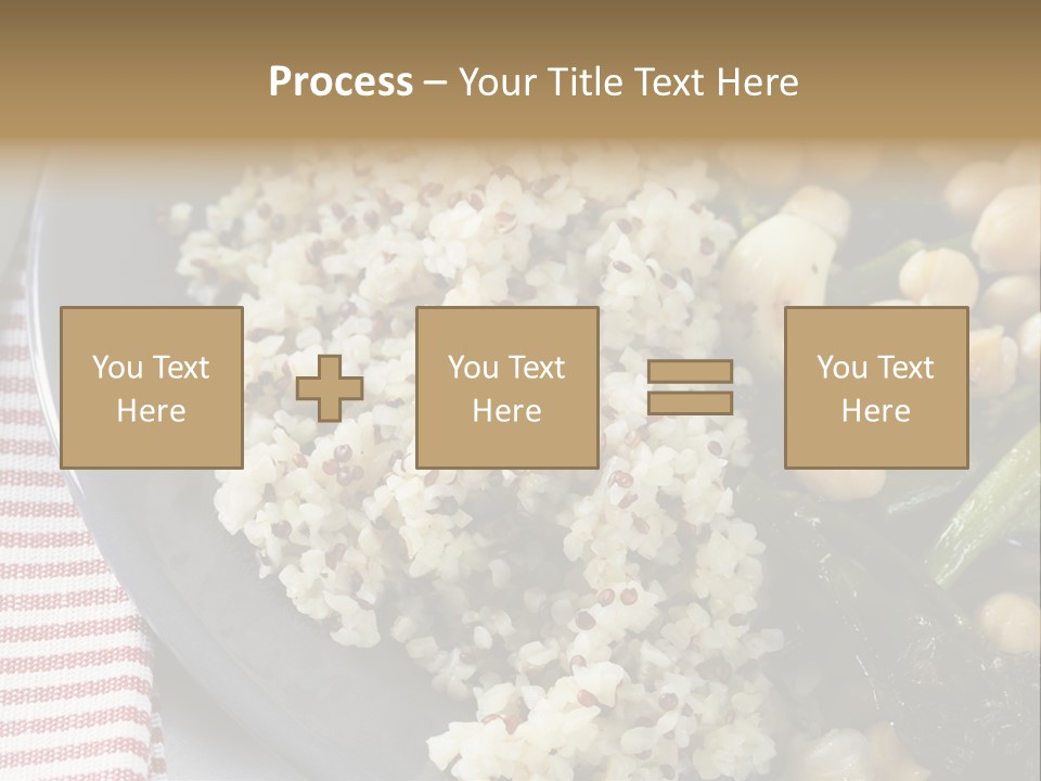 Vegetable Legumes Chick Peas PowerPoint Template