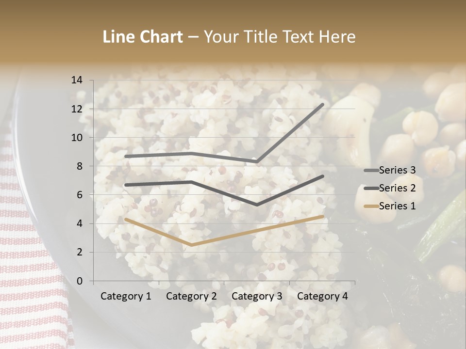 Vegetable Legumes Chick Peas PowerPoint Template