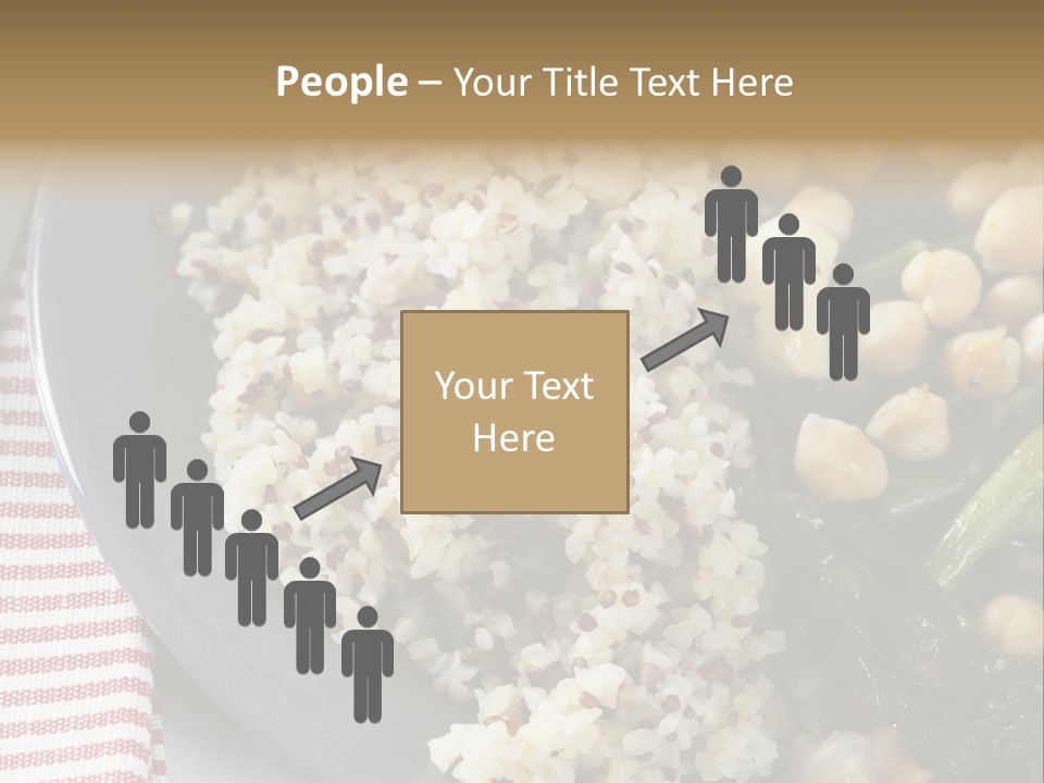 Vegetable Legumes Chick Peas PowerPoint Template