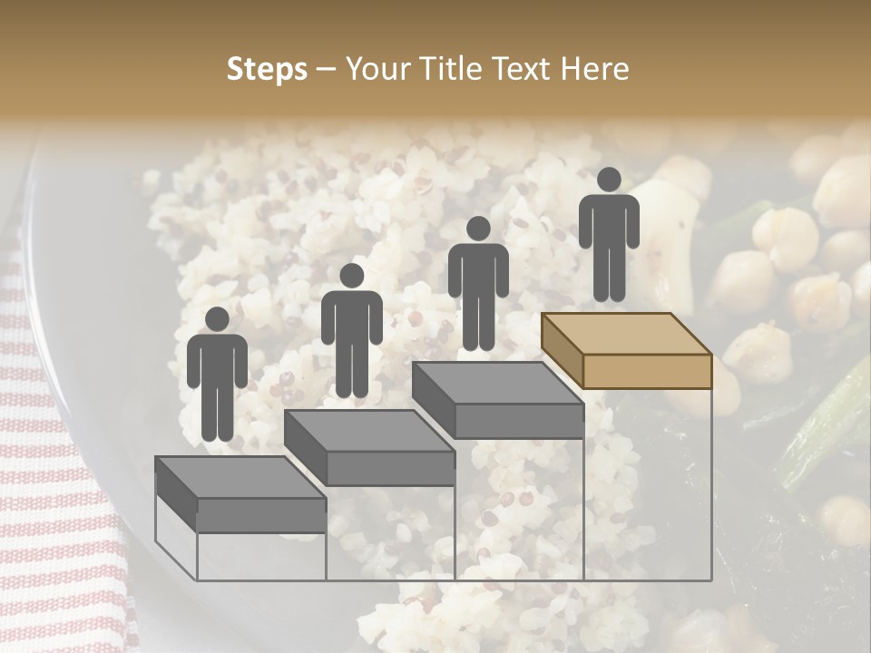 Vegetable Legumes Chick Peas PowerPoint Template