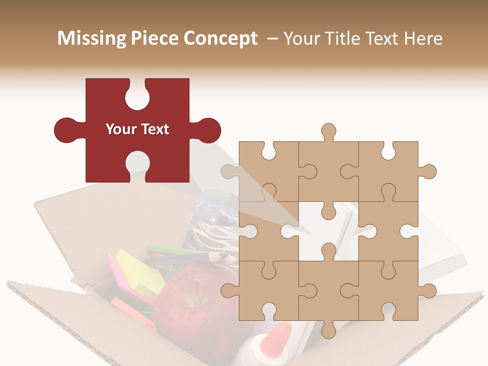 Seasonal School Packing PowerPoint Template