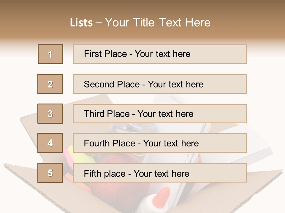 Seasonal School Packing PowerPoint Template