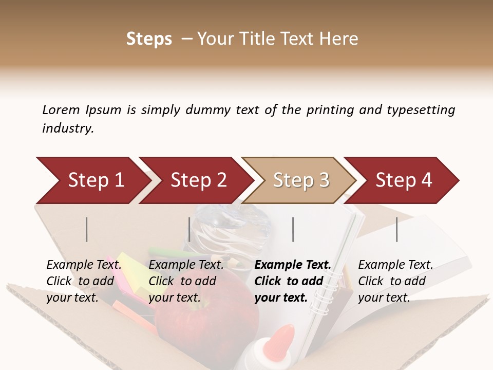 Seasonal School Packing PowerPoint Template
