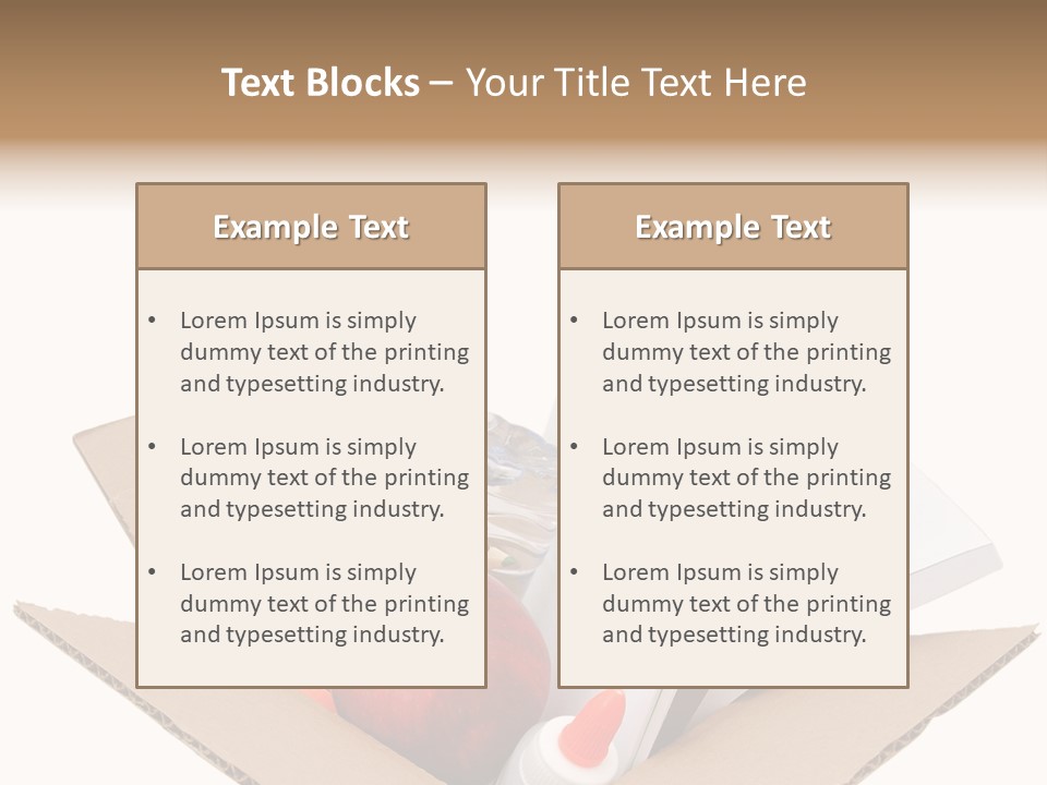 Seasonal School Packing PowerPoint Template