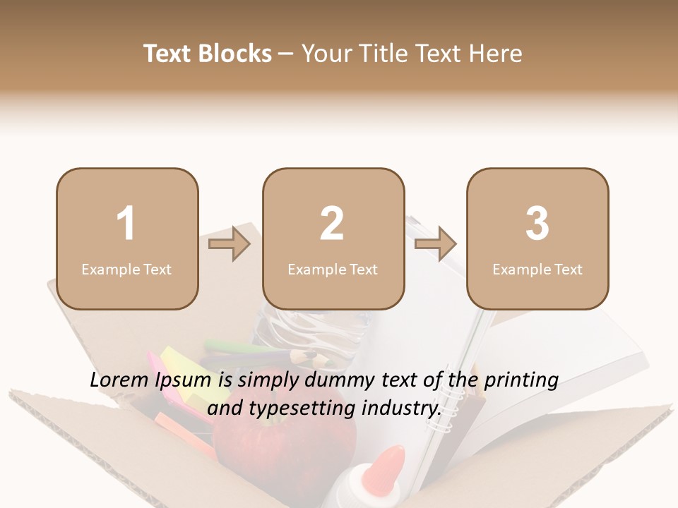 Seasonal School Packing PowerPoint Template