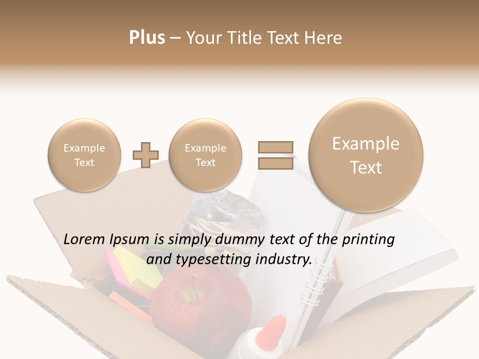 Seasonal School Packing PowerPoint Template