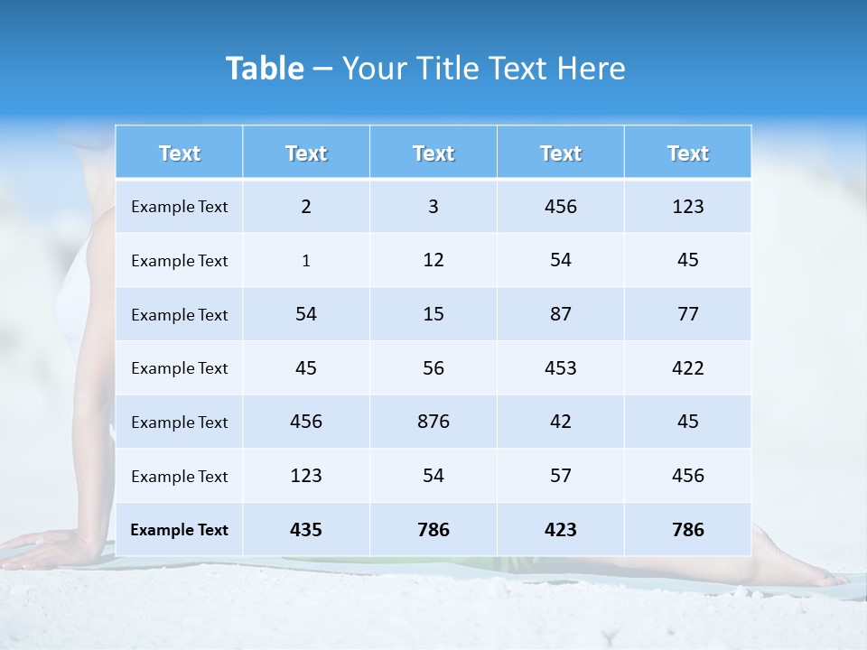 Feeling Healthy Medicine PowerPoint Template