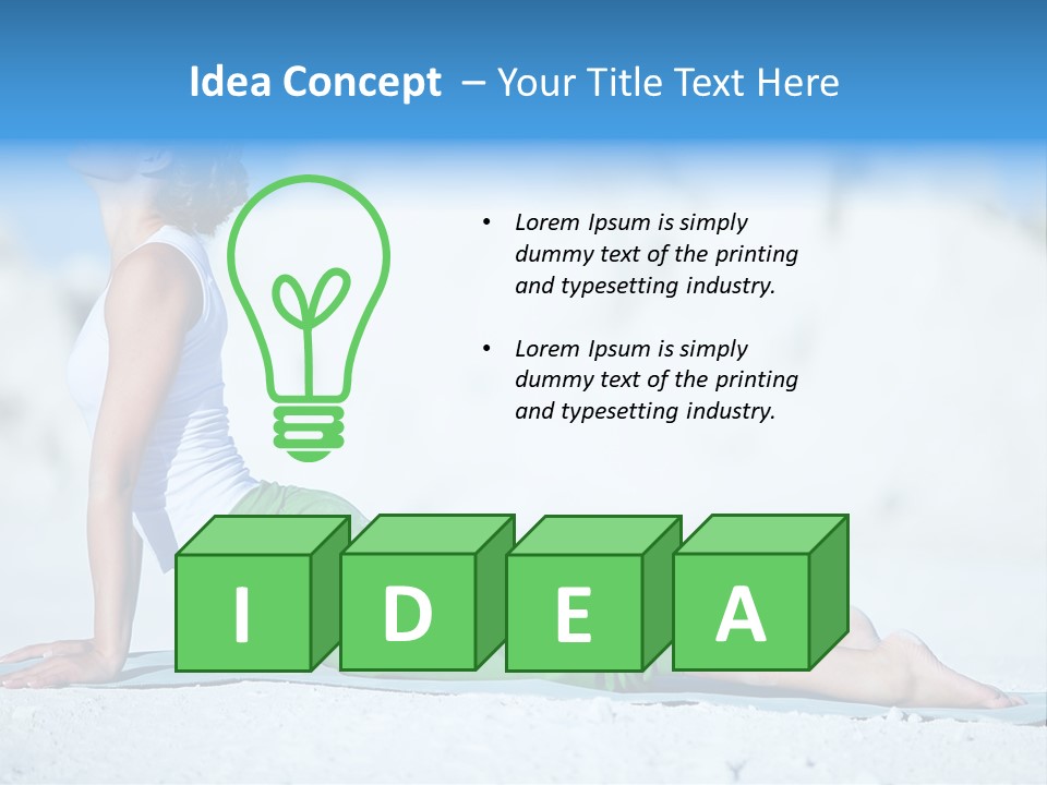 Feeling Healthy Medicine PowerPoint Template