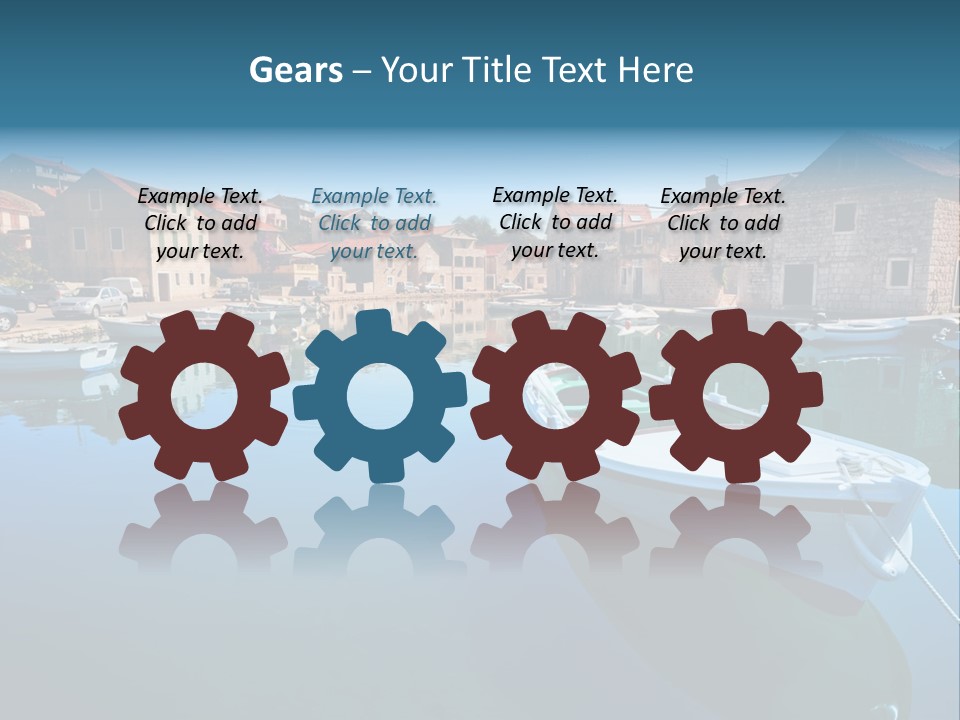 Travel Ancient House PowerPoint Template