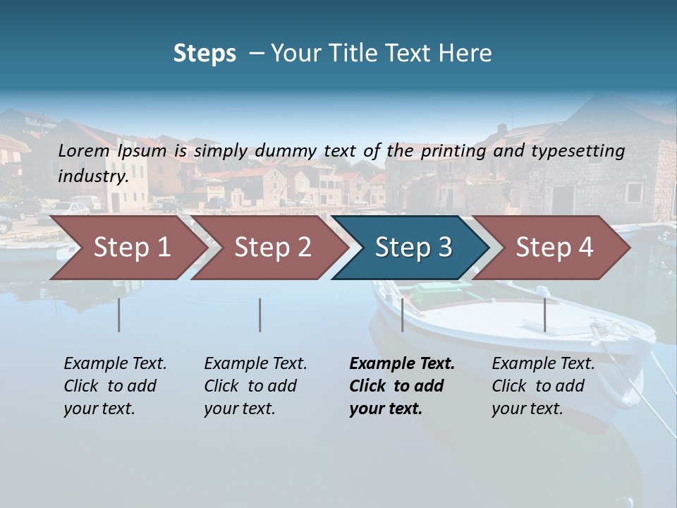 Travel Ancient House PowerPoint Template